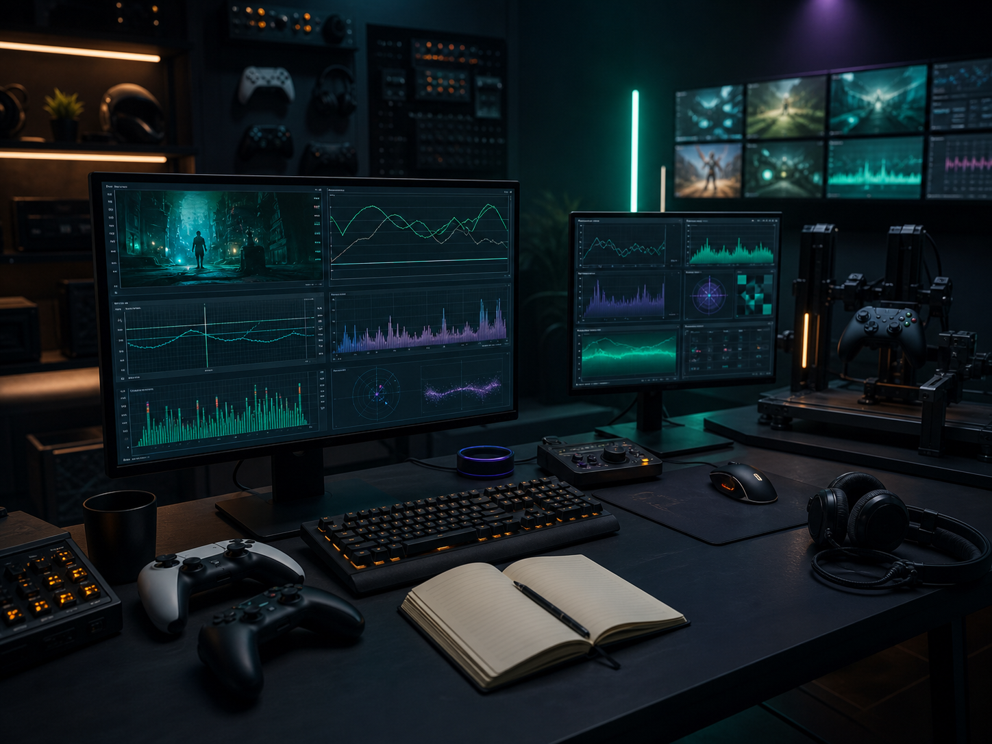 Poste d analyse du laboratoire Québec Casino equipe pour tester la performance des jeux